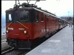 Berner Oberland 2004 (VHS-Archiv) - 110 001 hat am Nachmittag des 24.05.2004 die Aufgabe einen zustzlichen Regionalzug von Interlaken nach Meiringen zu bringen.